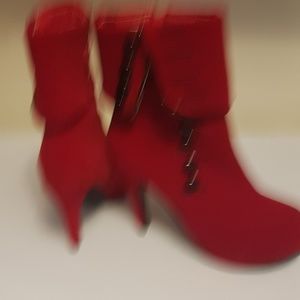 Sexy red boots